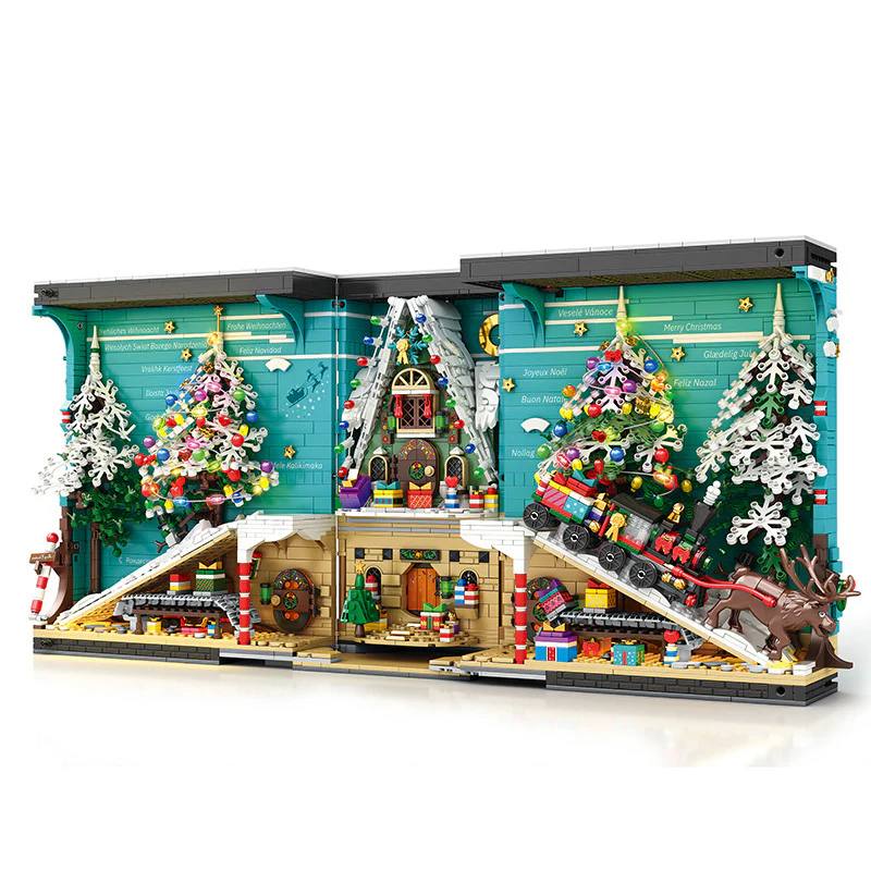 3260PCS Reobrix 66033 Merry Christmas - Image 5