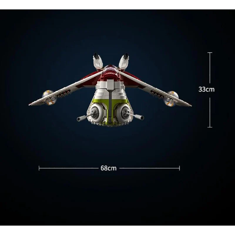 3292PCS 86002 Republic Gunship - Image 4