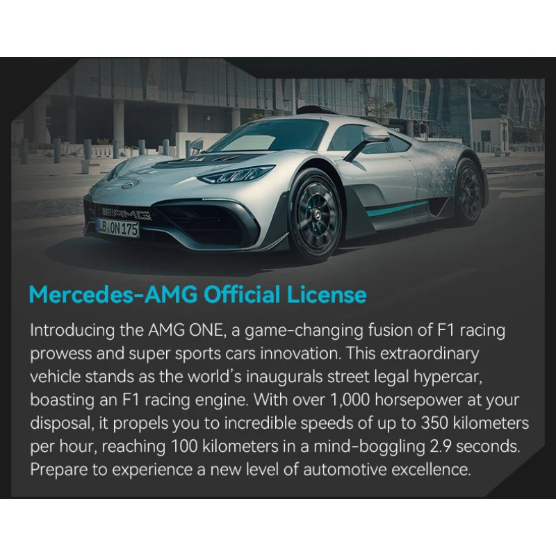 3295 pcs CaDA C61503 Mercedes-AMG ONE 1:8 With remote control - Image 11