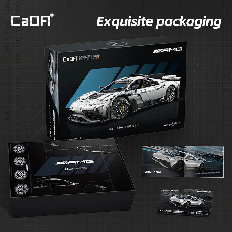 3295 pcs CaDA C61503 Mercedes-AMG ONE 1:8 With remote control - Image 5