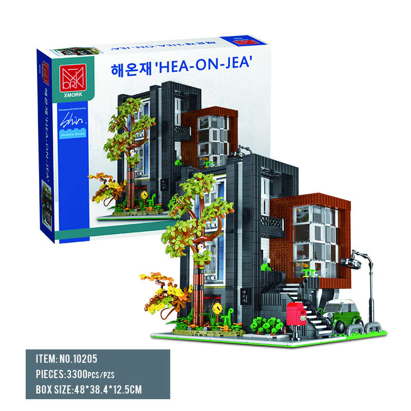 3300PCS XMORK 10205 'HEA-ON-JEA' Villa Modular - Image 6
