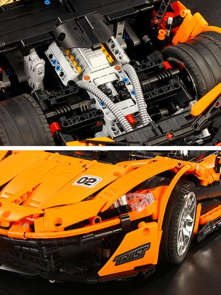 3302pcs Mould King 13090s McLaren P1 hypercar 1:8 - Image 4