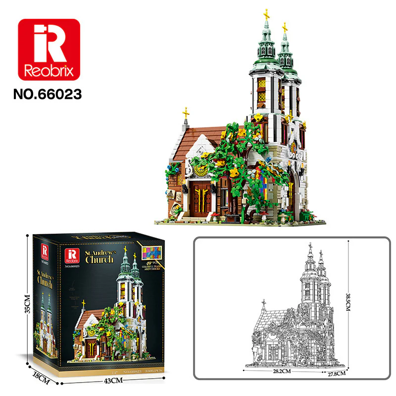 3306PCS Reobrix 66023 St. Andrew's Church - Image 6