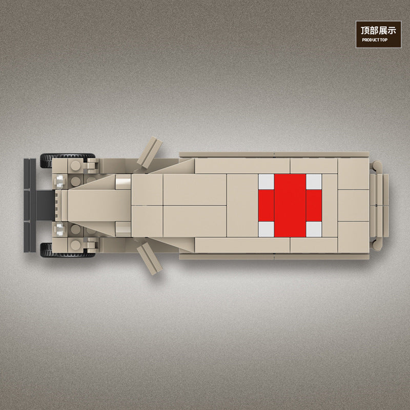 334PCS QUANGUAN GAZ-55 Ambulance - Image 6