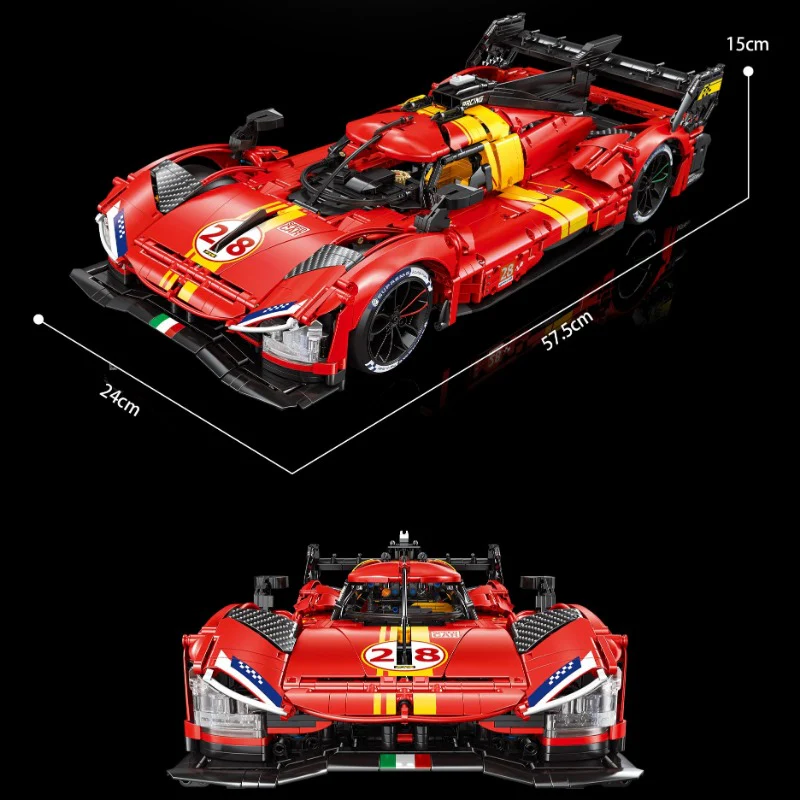 3350PCS Eikee Y18080 LE MANS 499P 1:8 - Image 6