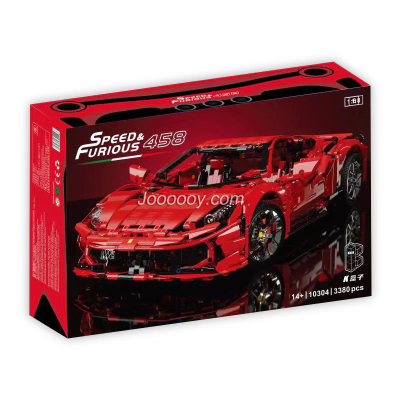 3380PCS kbox 10304 Ferrari 458 - Image 5