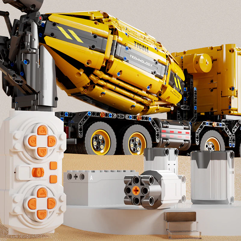 3388PCS TGL T4005 Concrete Mixer Truck (Dynamic version) - Image 2