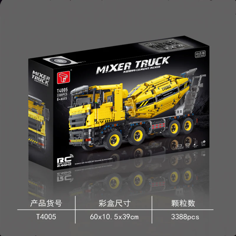 3388PCS TGL T4005 Concrete Mixer Truck (Dynamic version) - Image 9