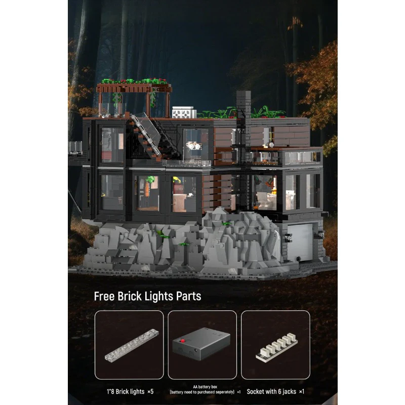 3388pcs Xbert  ZY66104 Vampire House - Image 2