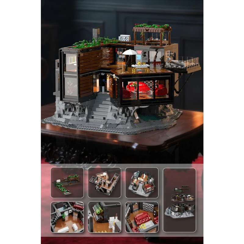 3388pcs Xbert  ZY66104 Vampire House - Image 3