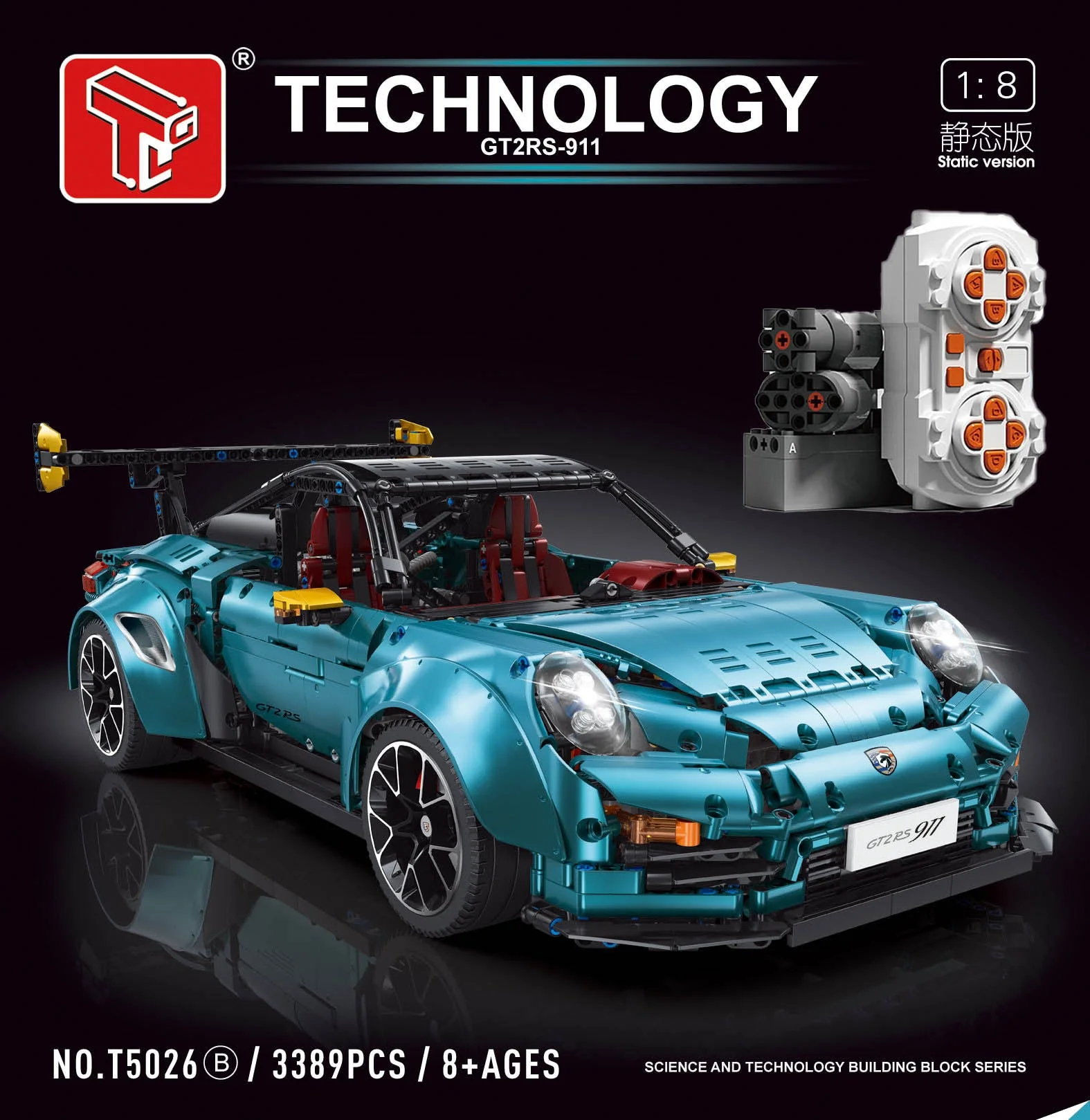 3389PCS TGL T5026 Porsche 911 GT2 RS - Image 4
