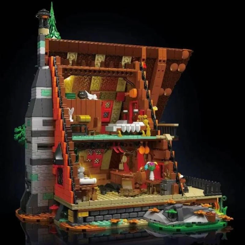 3398pcs MouldKing 16053 Cabin In The Woods - Image 2