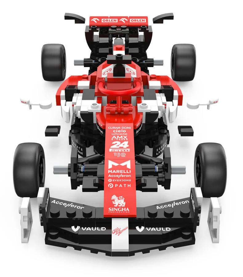 340 pcs RASTAR 92300 2022 Alfa Romeo F1 C42 1:24 - Image 5