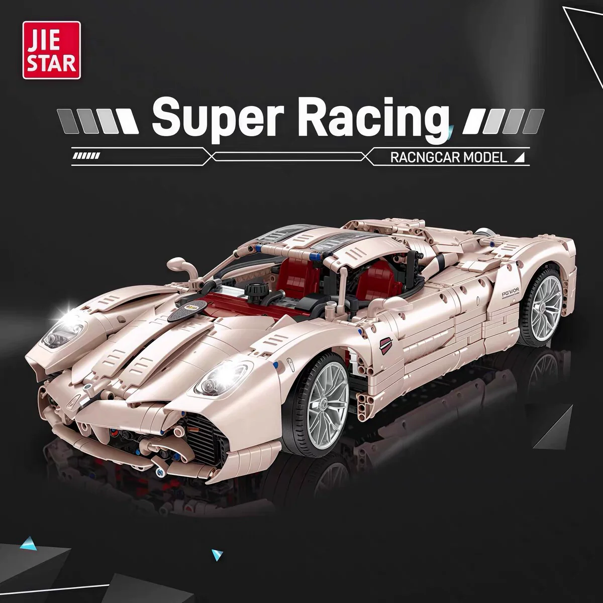 3428 pcs JIESTAR JJ9210 Pagani Utopia - Image 6