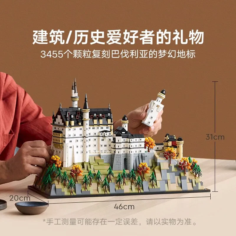 3455 pcs Neuschwanstein Castle - Image 7