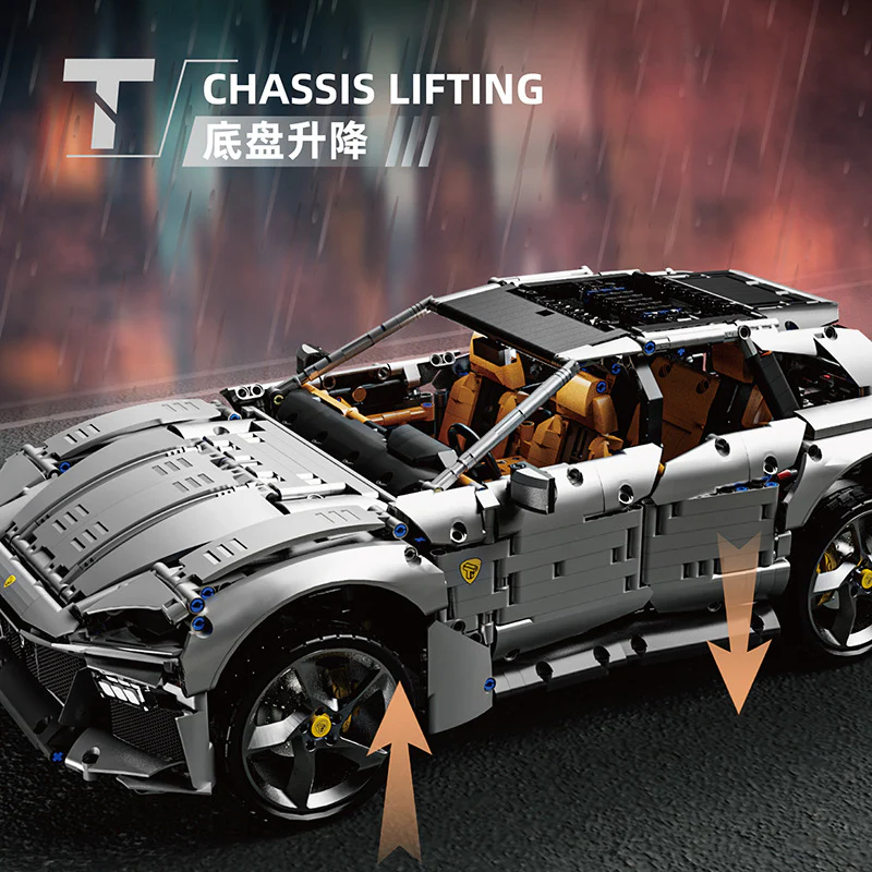 3456PCS TGL T5041 SUV  silver metallic - Image 3