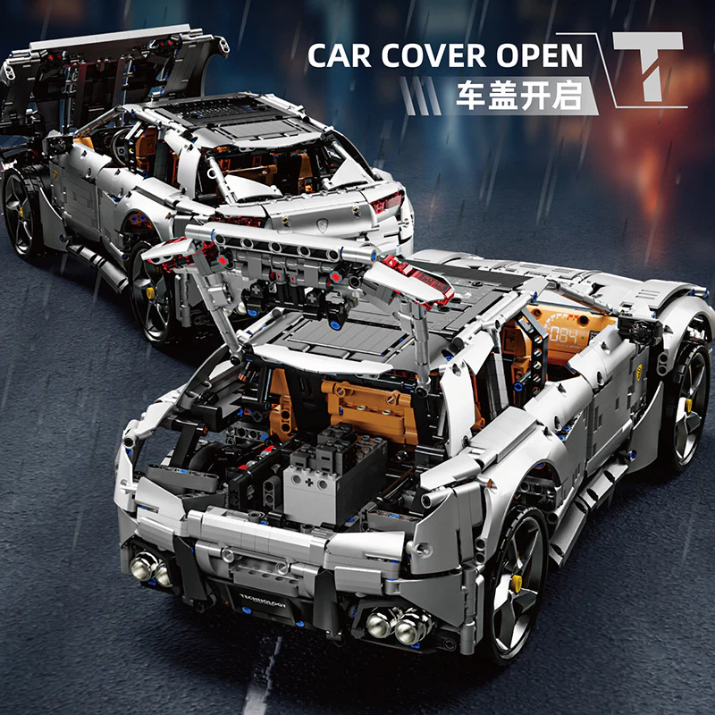 3456PCS TGL T5041 SUV  silver metallic - Image 4