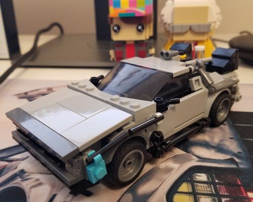 345PCS MOC-58776 DeLorean Time Machine(only Car) - Image 2