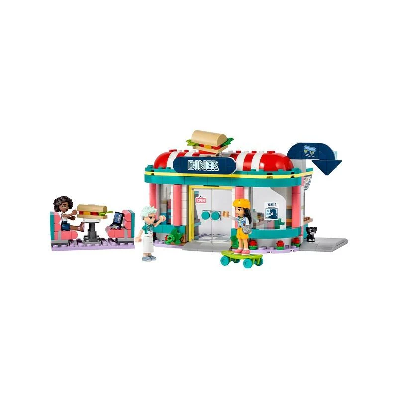 346 pcs Heartlake Downtown Diner - Image 9