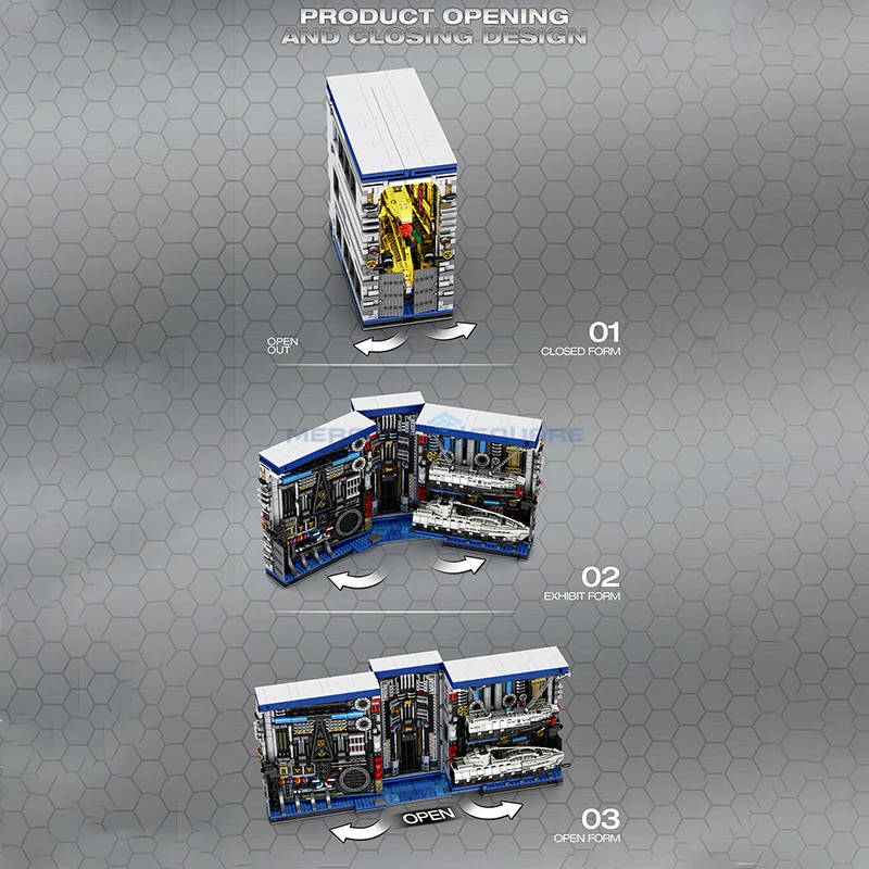 3466PCS Reobrix 66038 SUBMARINE FACTORY - Image 4
