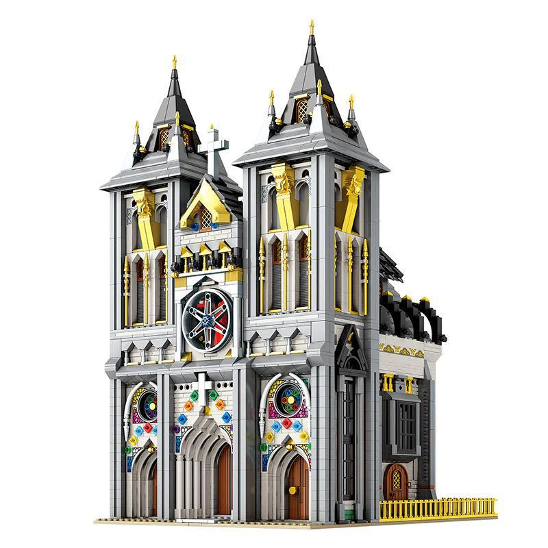 3468 PCS Reobrix 66027 European Century：Churches - Image 2