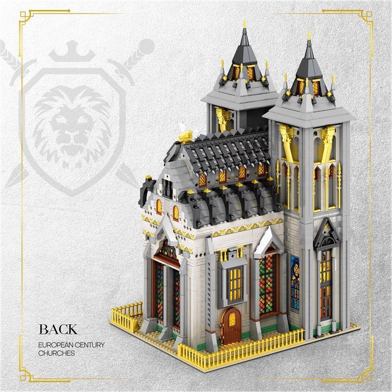 3468 PCS Reobrix 66027 European Century：Churches - Image 3