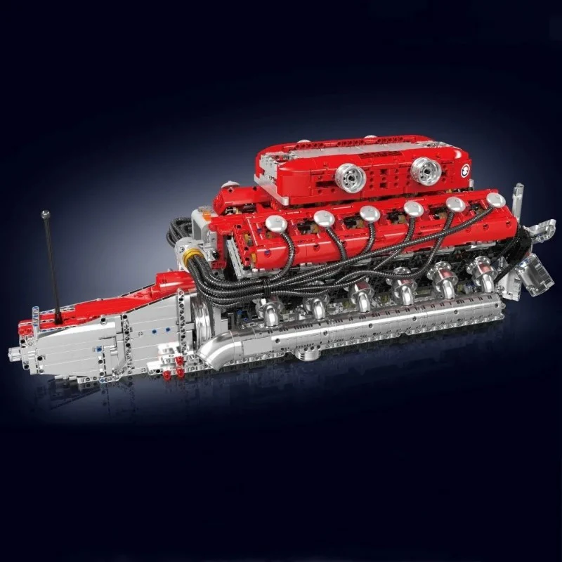3472pcs MouldKing 10169 V12 Engine Dynamic Edition - Image 6