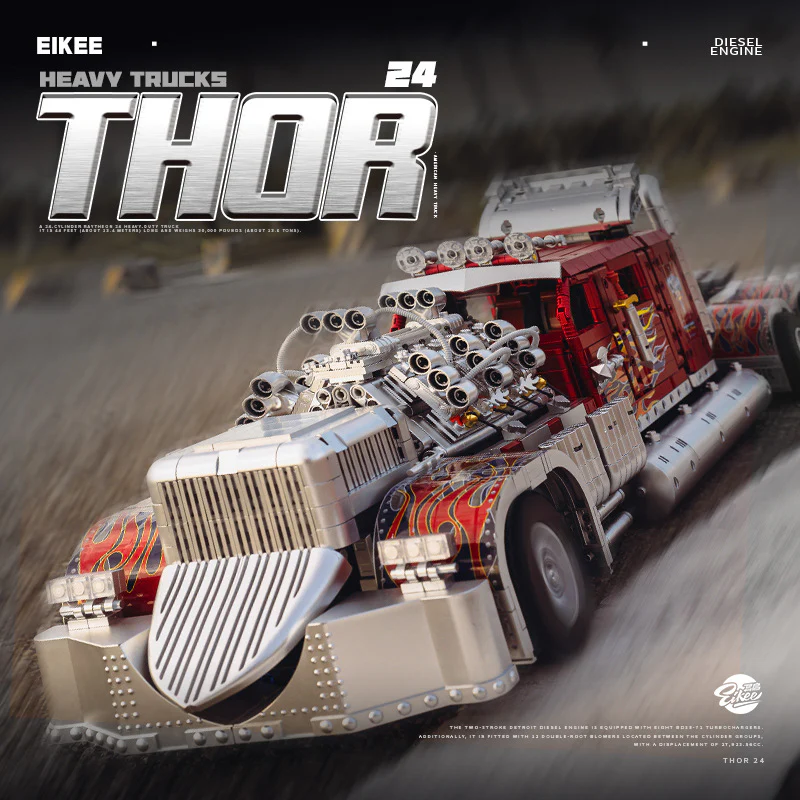 3485pcs Eikee Y18066 THOR 24 1:8 - Image 2