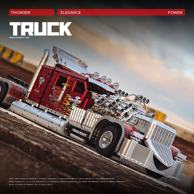 3485pcs Eikee Y18066 THOR 24 1:8 - Image 4