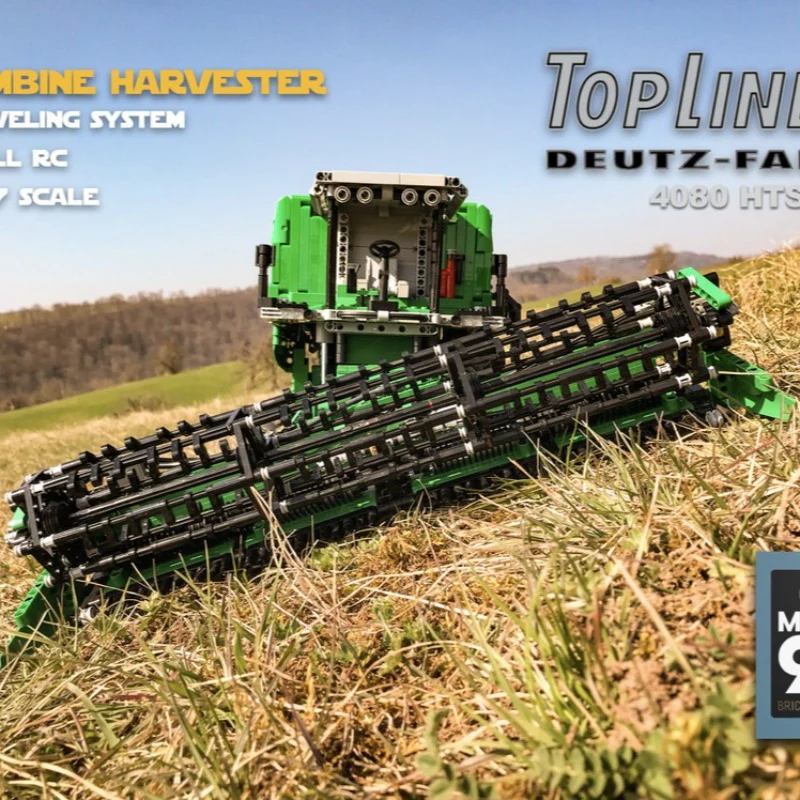 3494pcs MOC-105824 Combine Harvester Full RC (DEUTZ-FAHR TopLiner 4080HTS) - Image 2