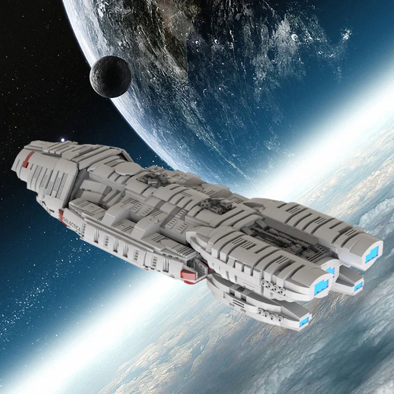 (Gobricks version) 3498pcs MOC-57856 Battlestar Galactica - UCS Scale - Image 2