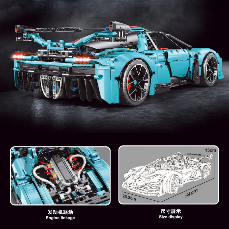 3502PCS Hongqi S9 Sports Car T5011 - Image 3