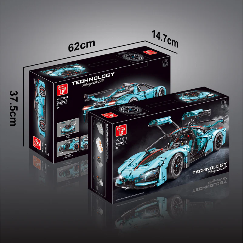 3502PCS Hongqi S9 Sports Car T5011 - Image 5