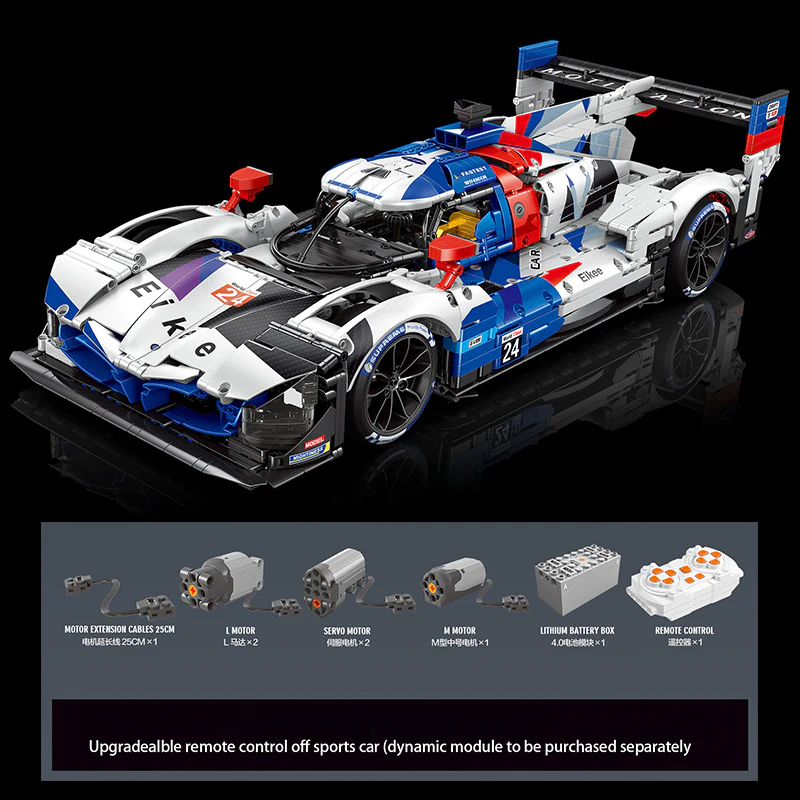3507pcs Eikee Y18082 LEE MANS M HYBRID V8 1:8 - Image 6