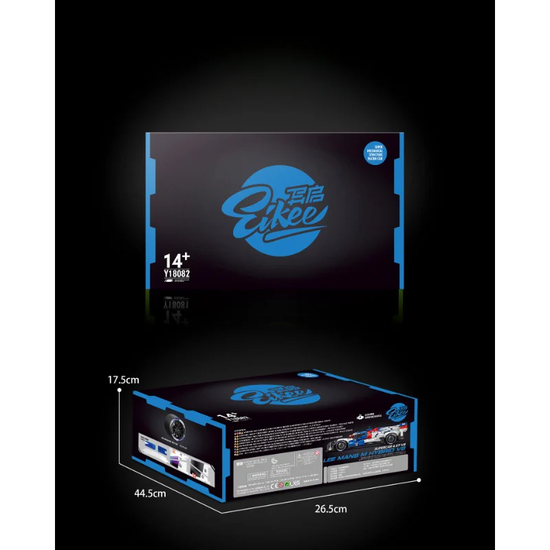 3507pcs Eikee Y18082 LEE MANS M HYBRID V8 1:8 - Image 7