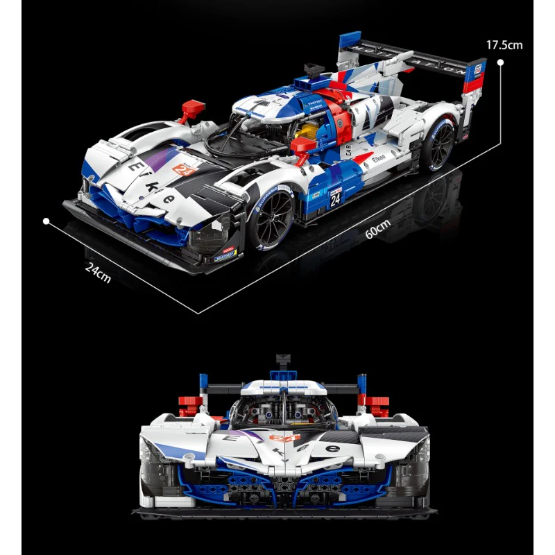 3507pcs Eikee Y18082 LEE MANS M HYBRID V8 1:8 - Image 8