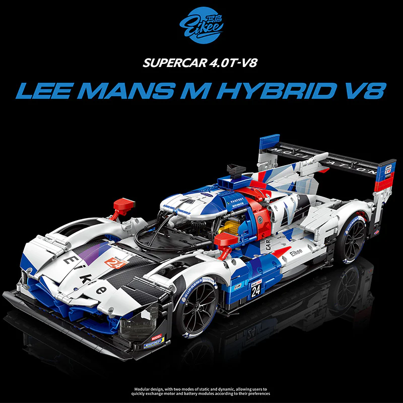 3507pcs Eikee Y18082 LEE MANS M HYBRID V8 1:8 - Image 9