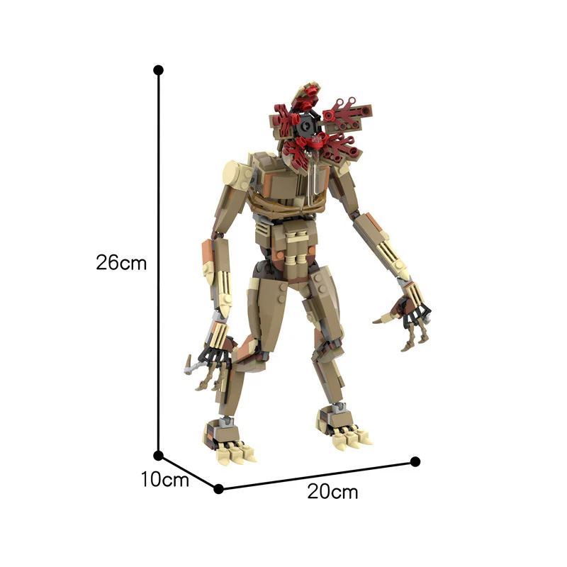 350PCS MOC-38943 Stranger Things Demogorgon - Image 5