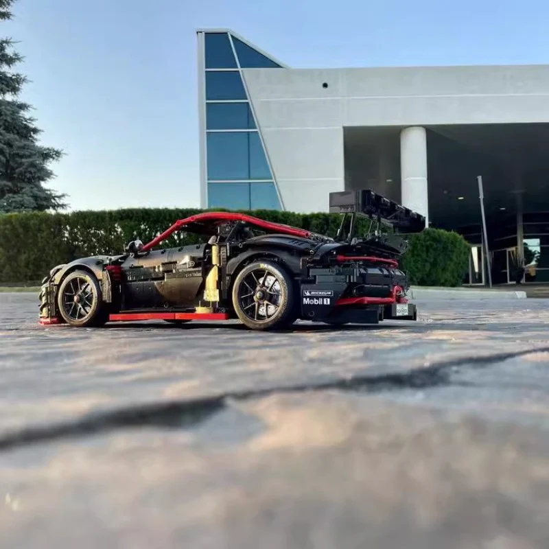 3511PCS MOC-182607 Porsche 911 (992) GT3 R - Image 5
