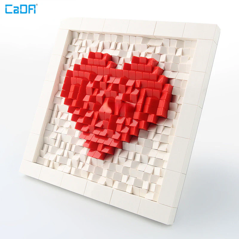 35338  love building blocks photo frame - Image 3