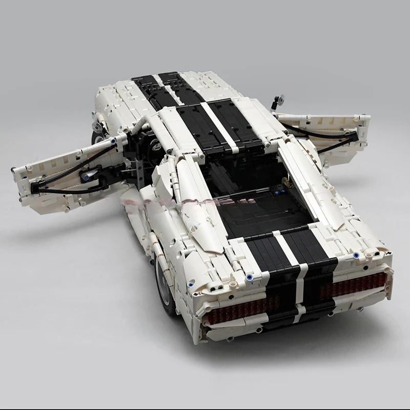 3541PCS MOC-14616 1967 Eleanor Mustang Super Racing Auto - Image 3