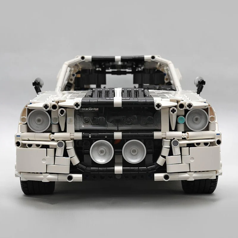3541PCS MOC-14616 1967 Eleanor Mustang Super Racing Auto - Image 5