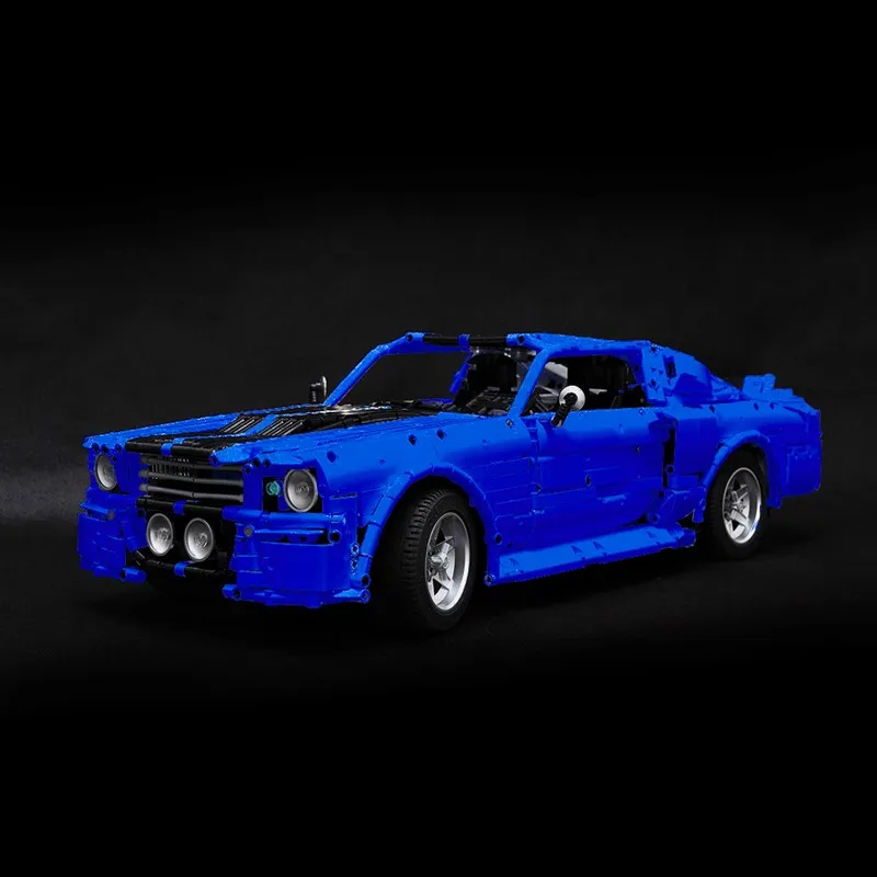 3541PCS MOC-14616 1967 Eleanor Mustang Super Racing Auto - Image 8