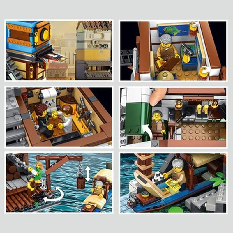 3553pcs King89066 NINJAGO City Docks - Image 4