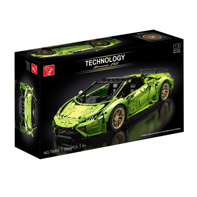 3558PCS T5003 Lamborghini Huracan Evo Spyder - Image 6
