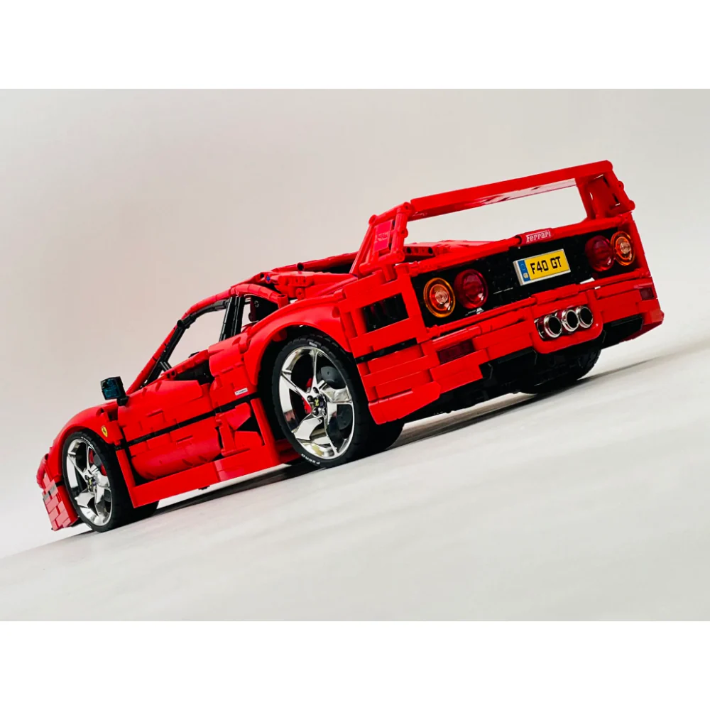 3616PCS MOC-140629 Ferrari F40(Excluding Chrome Parts and Stickers) - Image 3