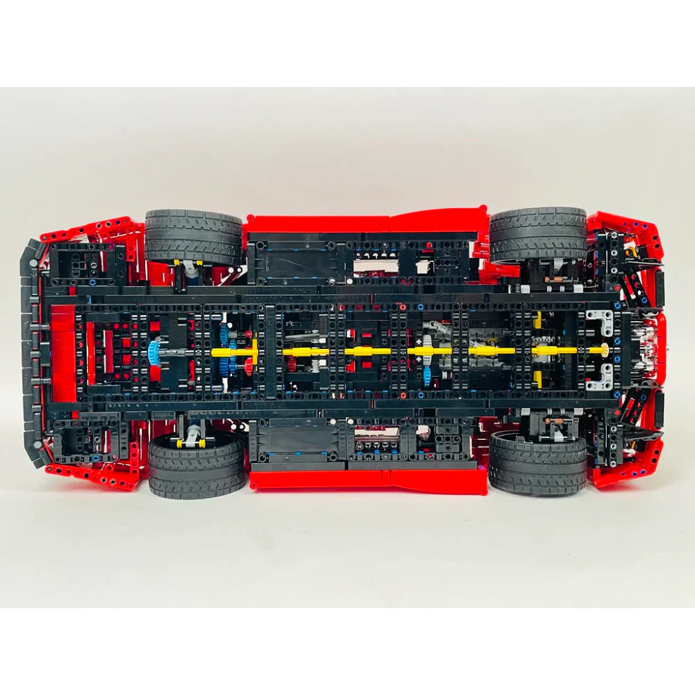 3616PCS MOC-140629 Ferrari F40(Excluding Chrome Parts and Stickers) - Image 4