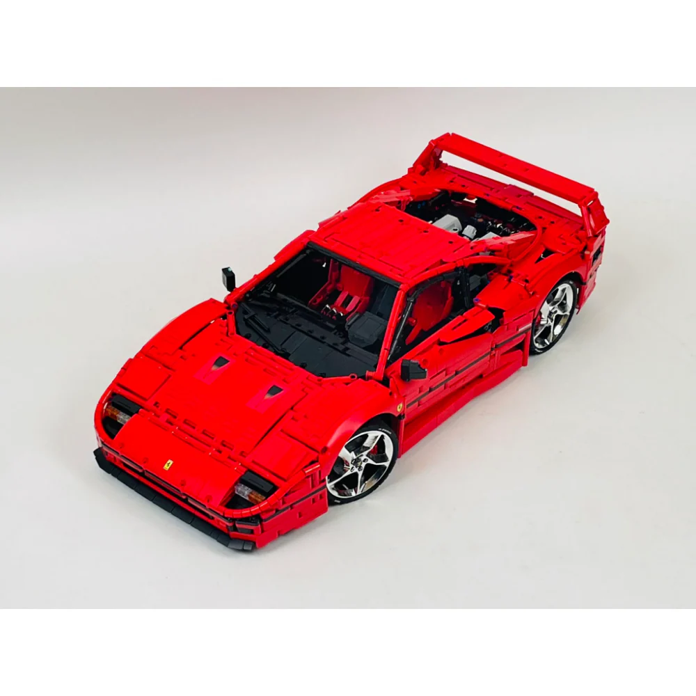 3616PCS MOC-140629 Ferrari F40(Excluding Chrome Parts and Stickers) - Image 6