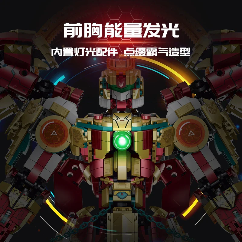 3617 pcs GULY 80502 Monkey King Electroplating Limited Edition - Image 3