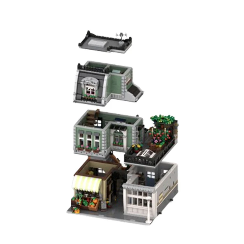 3627 pcs MOC-59472 Carpenter's Shop - Image 3